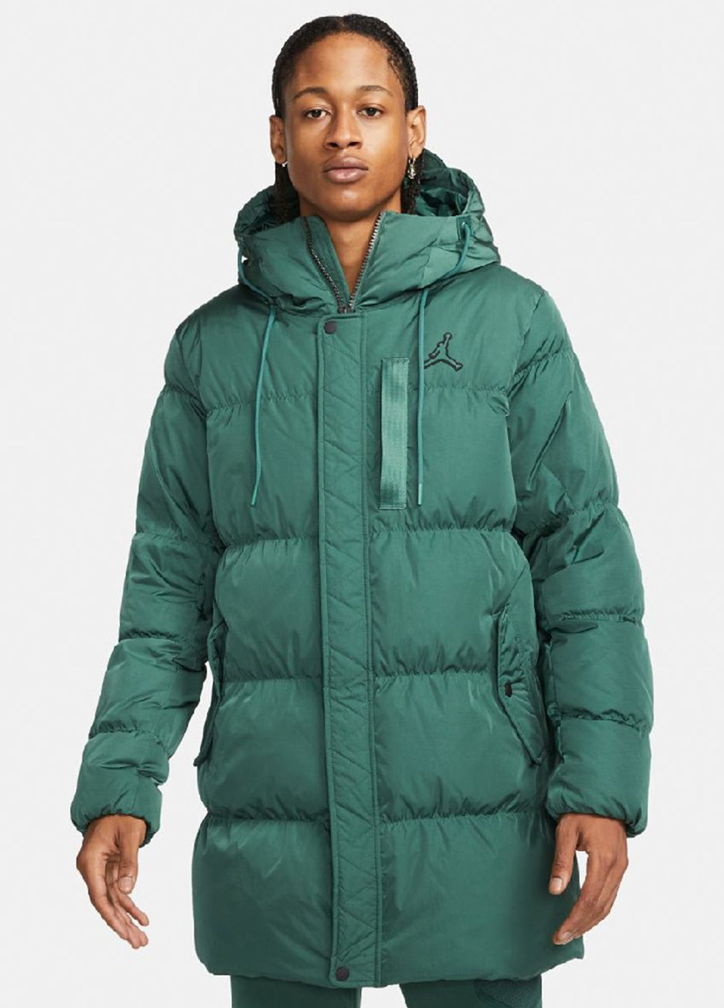 Зелений зимній Пуховик Jordan