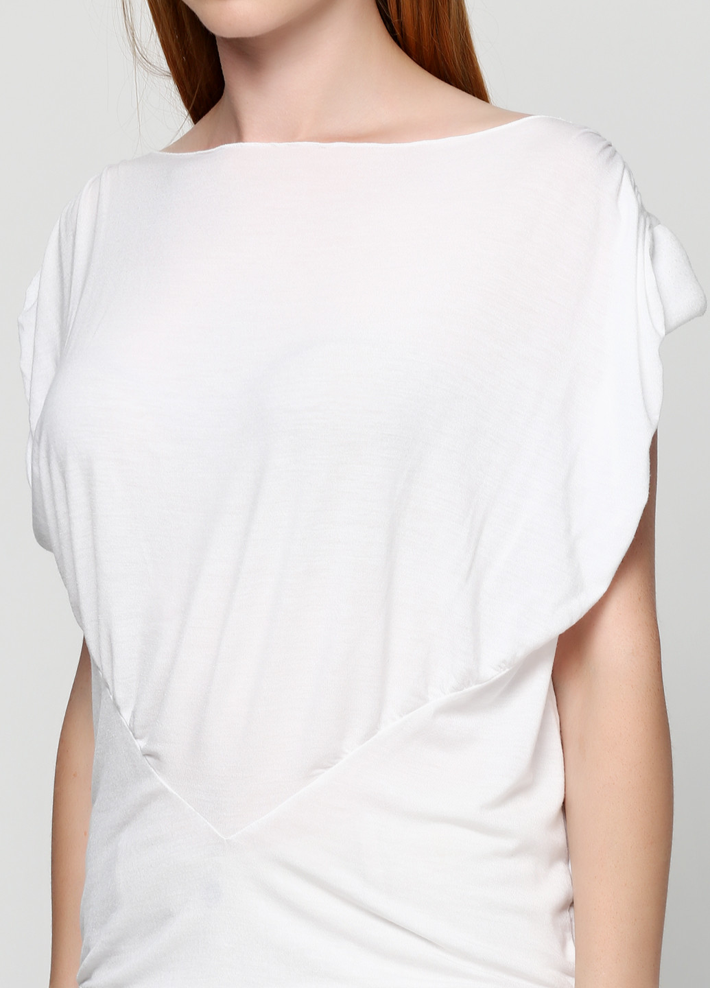 Белая летняя блуза Oblique