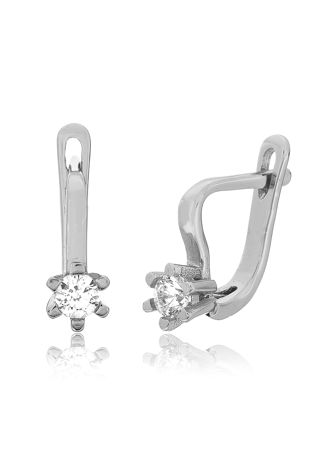 Серебряные серьги с фианитами с2ф/203 Silvex925 (201169680)