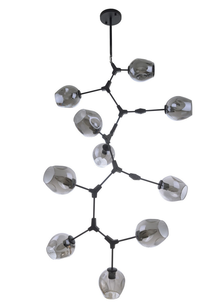 Люстра прованс молекула BL-931S/10 E27 BK Brille (253887617)