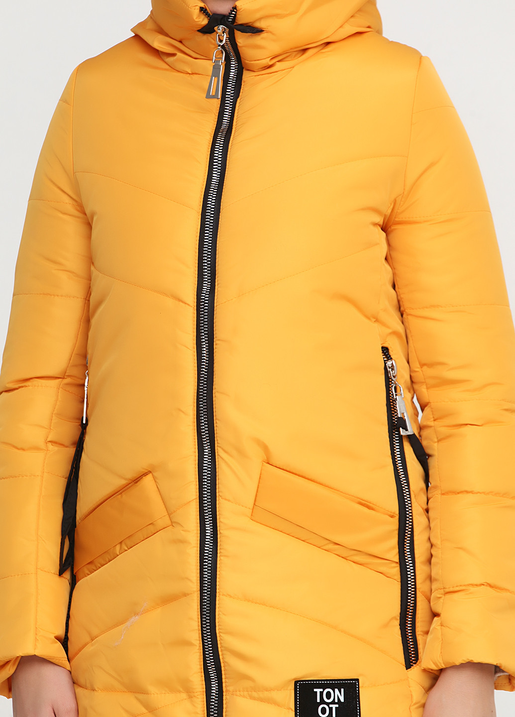 Желтая зимняя куртка Ellis