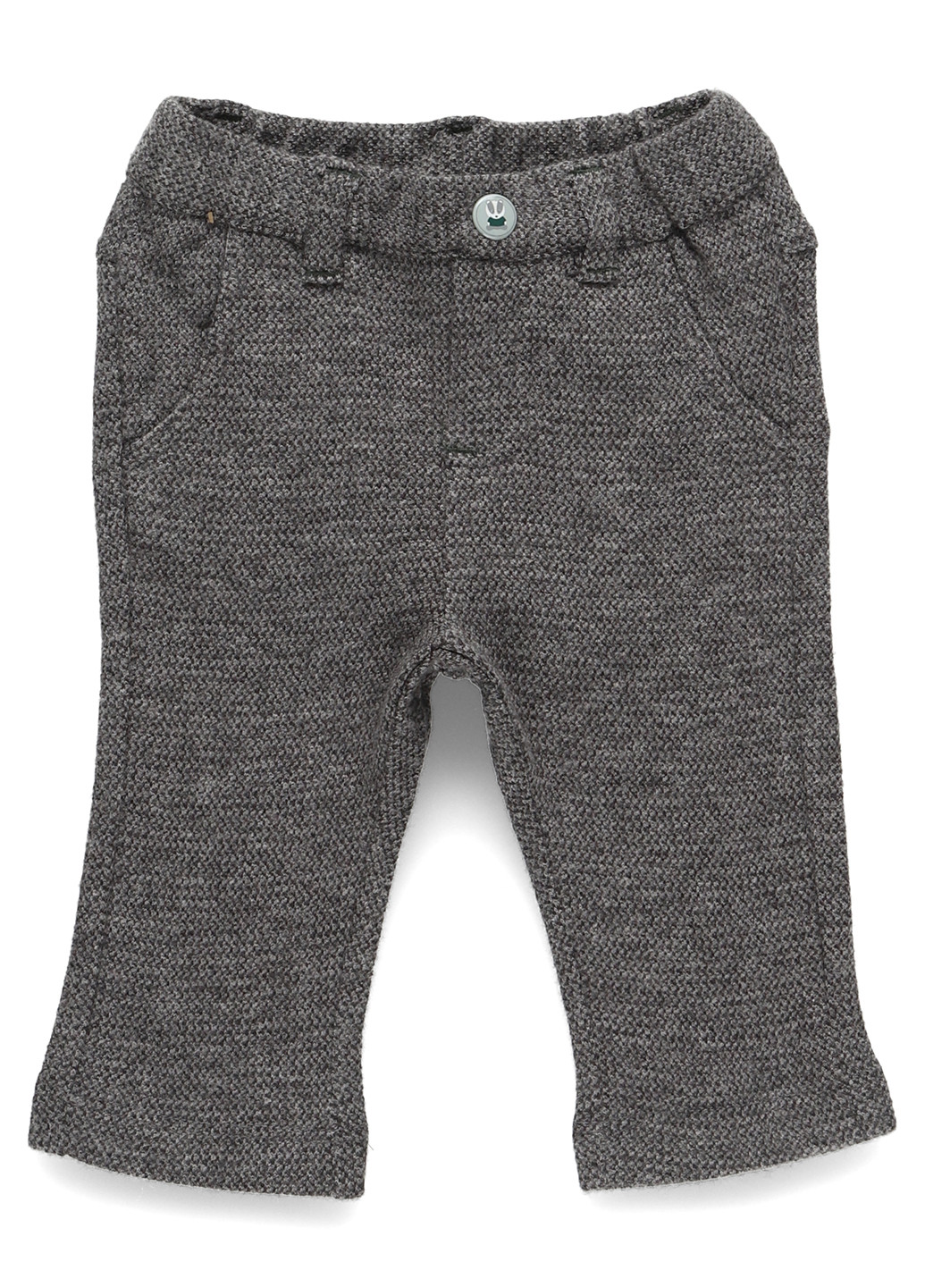 Серые кэжуал демисезонные брюки зауженные Chicco