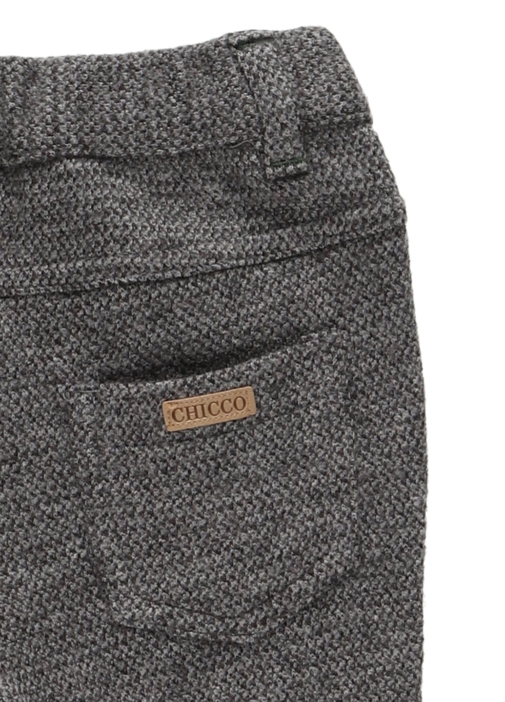 Серые кэжуал демисезонные брюки зауженные Chicco