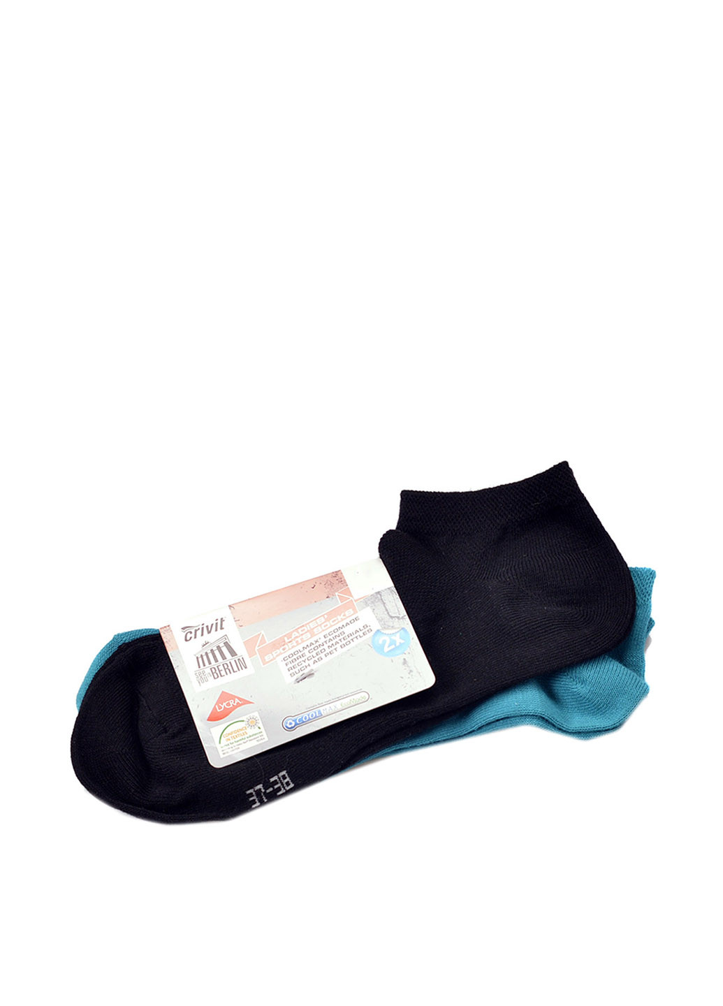 Чёрные носки, 2 пары Crivit (17976506)