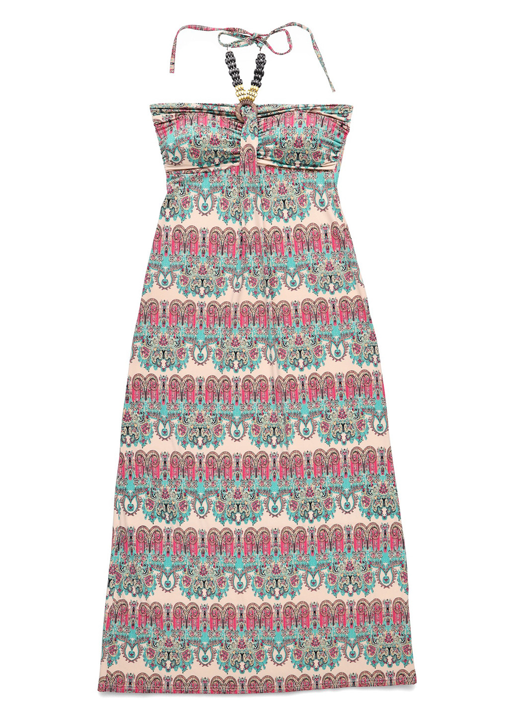 Бежевое кэжуал платье Anna Field с рисунком