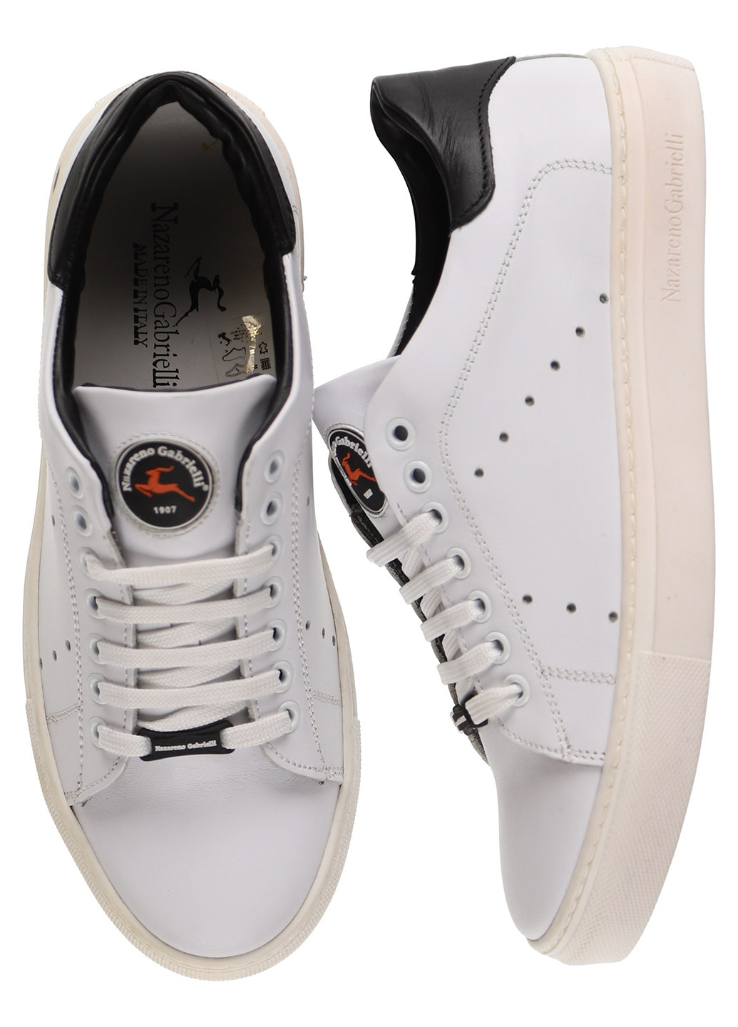 Білі кеди Nazarenogabrielli