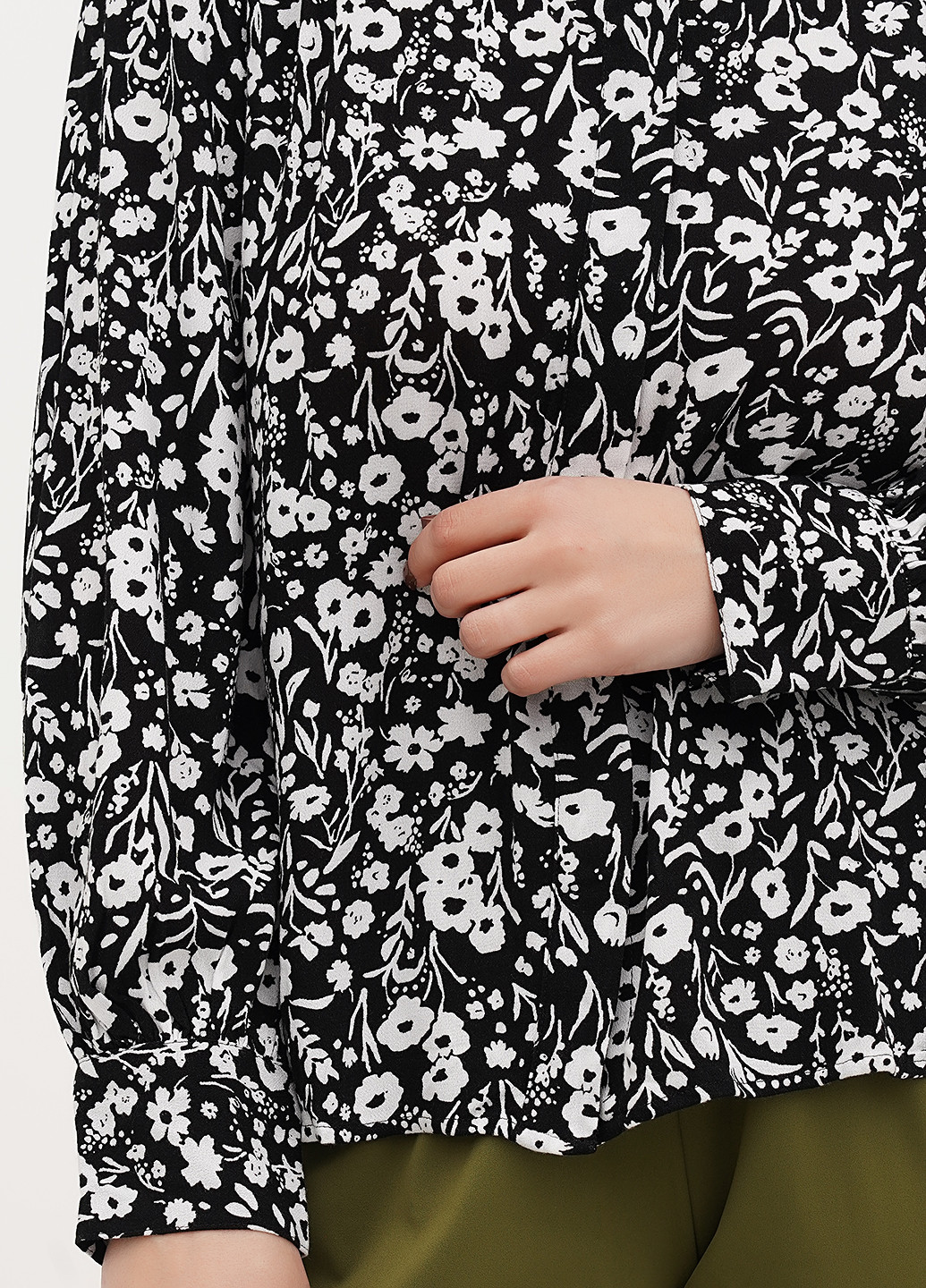 Чёрная блуза Banana Republic