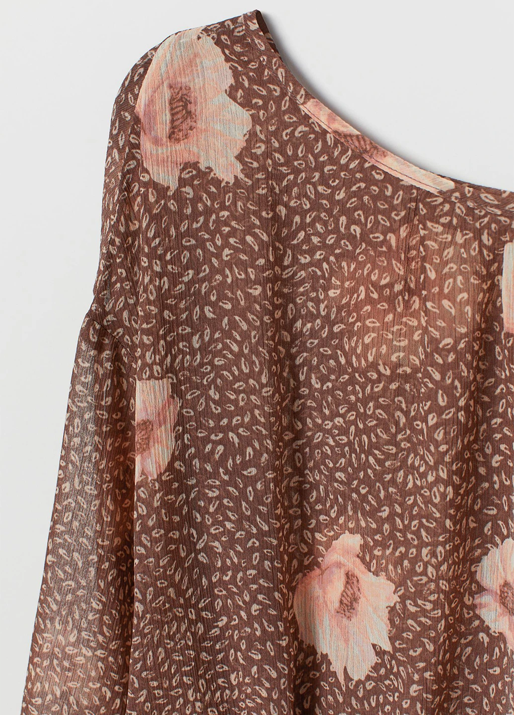 Коричнева блуза демісезон H&M
