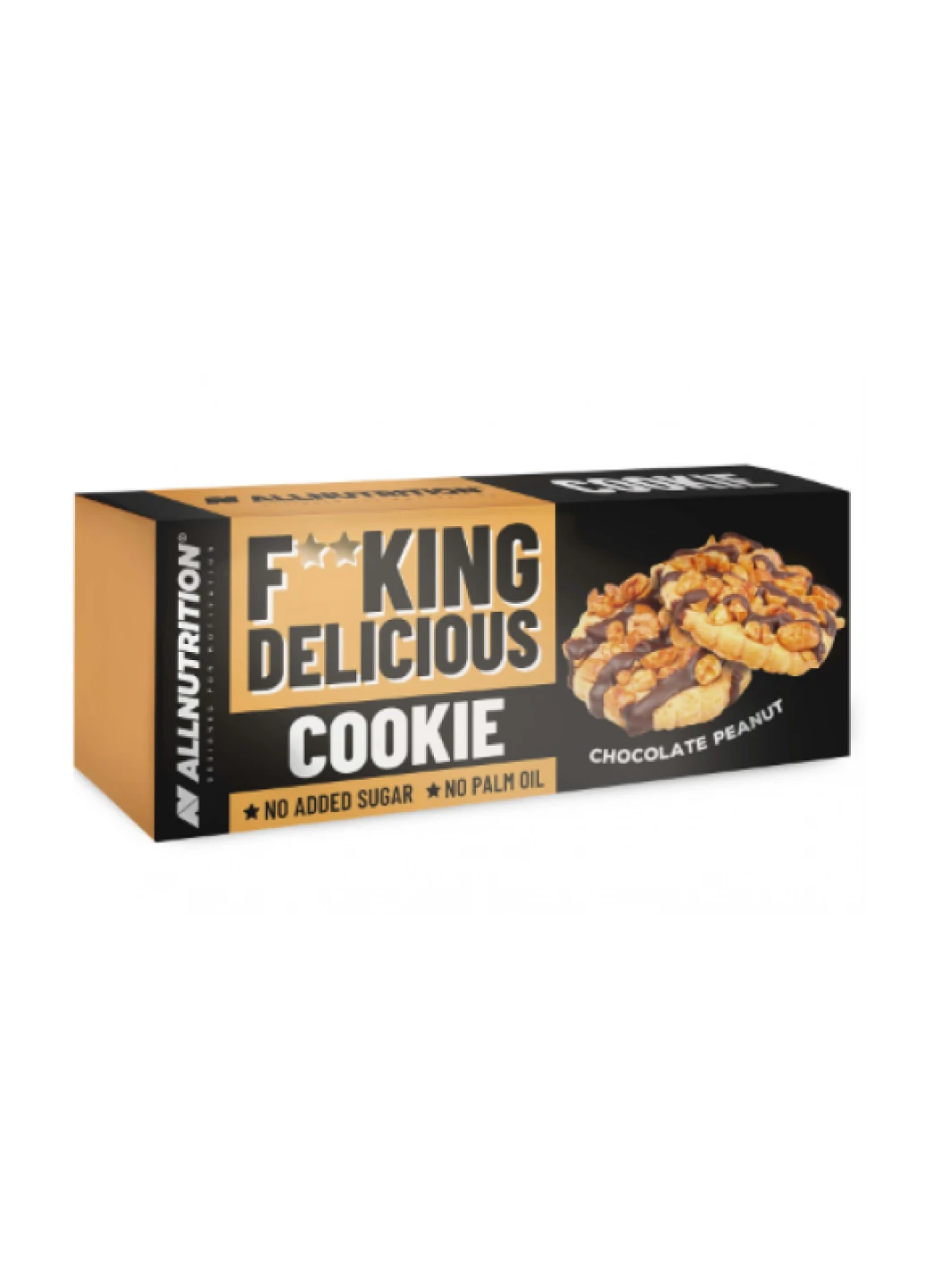 Дієтичне солодке печиво без цукру Fucking Delicious cookie - 150g Chocolate peanut Allnutrition (254792057)