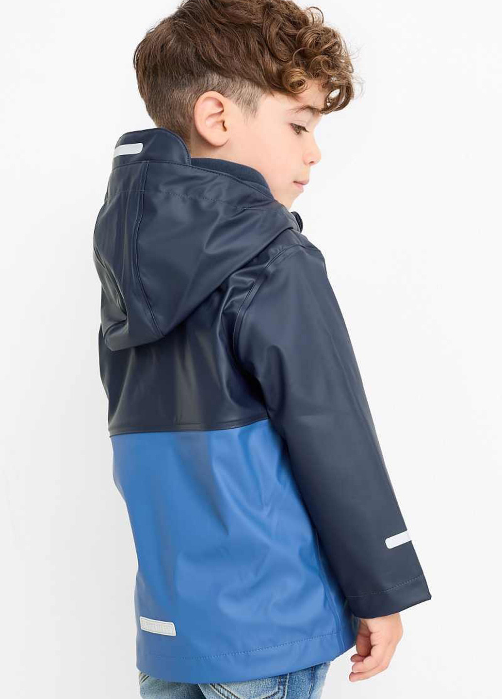 Синя демісезонна куртка C&A