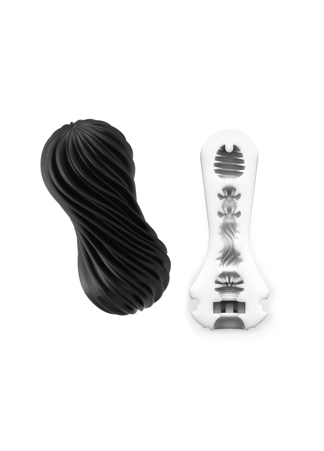 Мастурбатор FLEX Rocky Black зі змінною інтенсивністю Tenga (252022314)