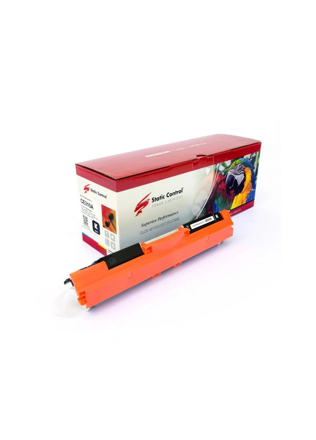 Картридж Static Control HP CE310A (126A)/CF350A (130A), Canon 729 black Parrot (002-01-VU310A) Vinga HP CE310A (126A)/CF350A (130A), Canon 729 black Pa (247615861)