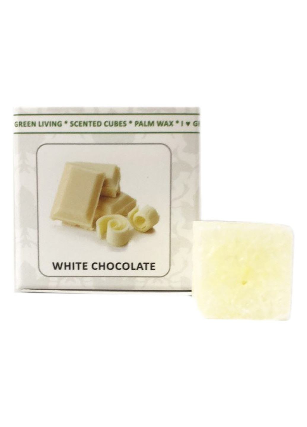 Аромакубики "Білий шоколад" Scented Cubes White Chocolate Candle 8 шт. Reval Candle (214365493)