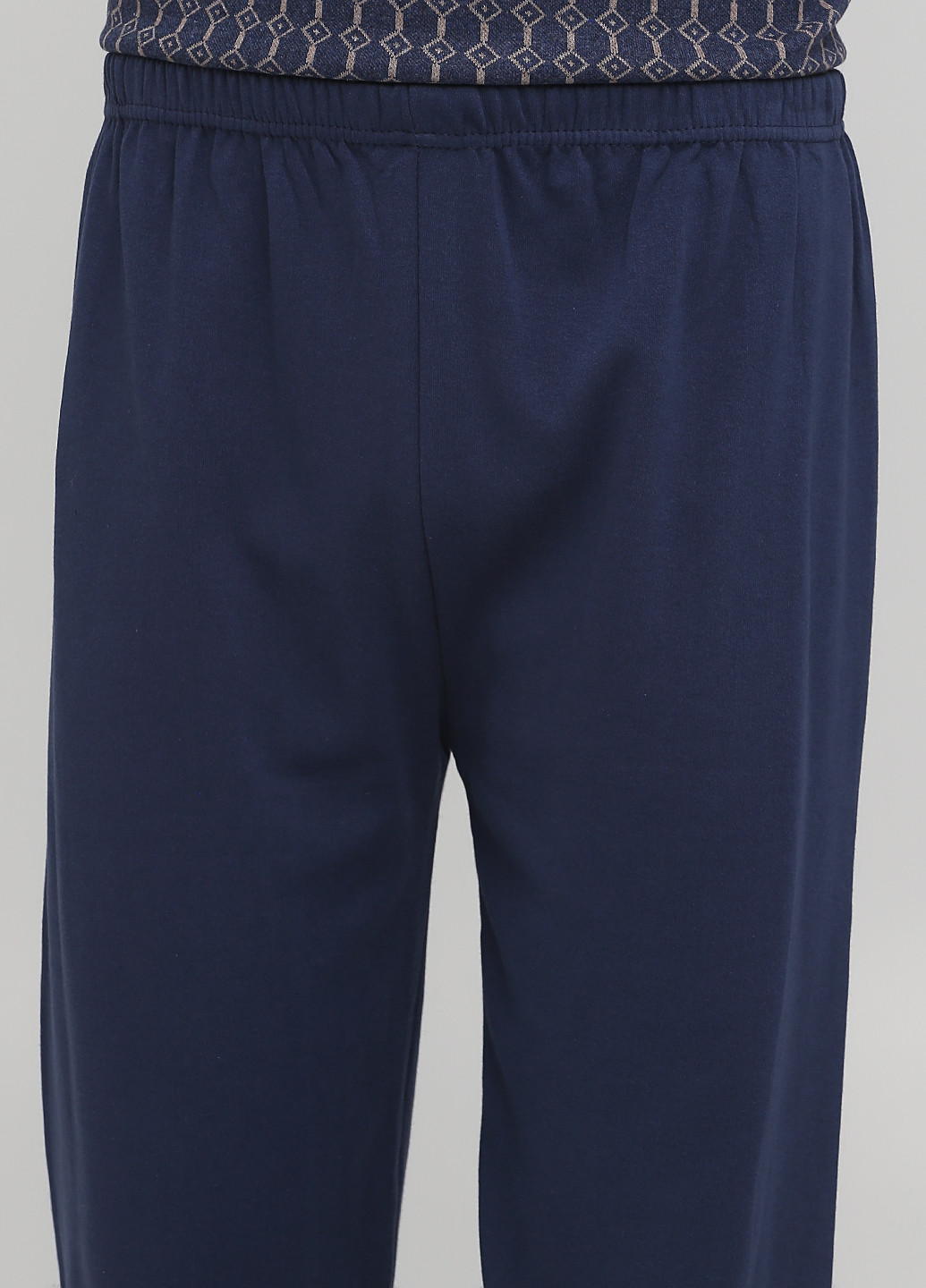 Темно-синий демисезонный комплект плотный (лонгслив, брюки) Rimoli Pijama