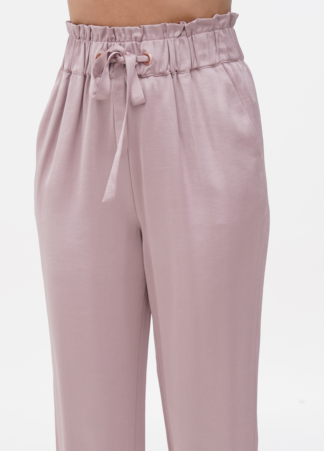 Розово-лиловые кэжуал демисезонные зауженные брюки Ted Baker