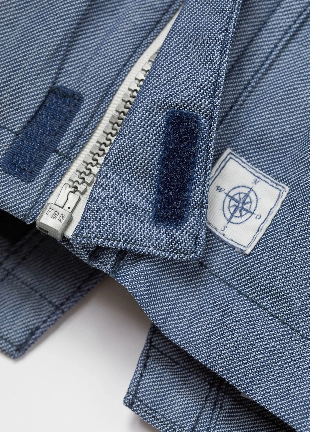 Голубая демисезонная ветровка H&M