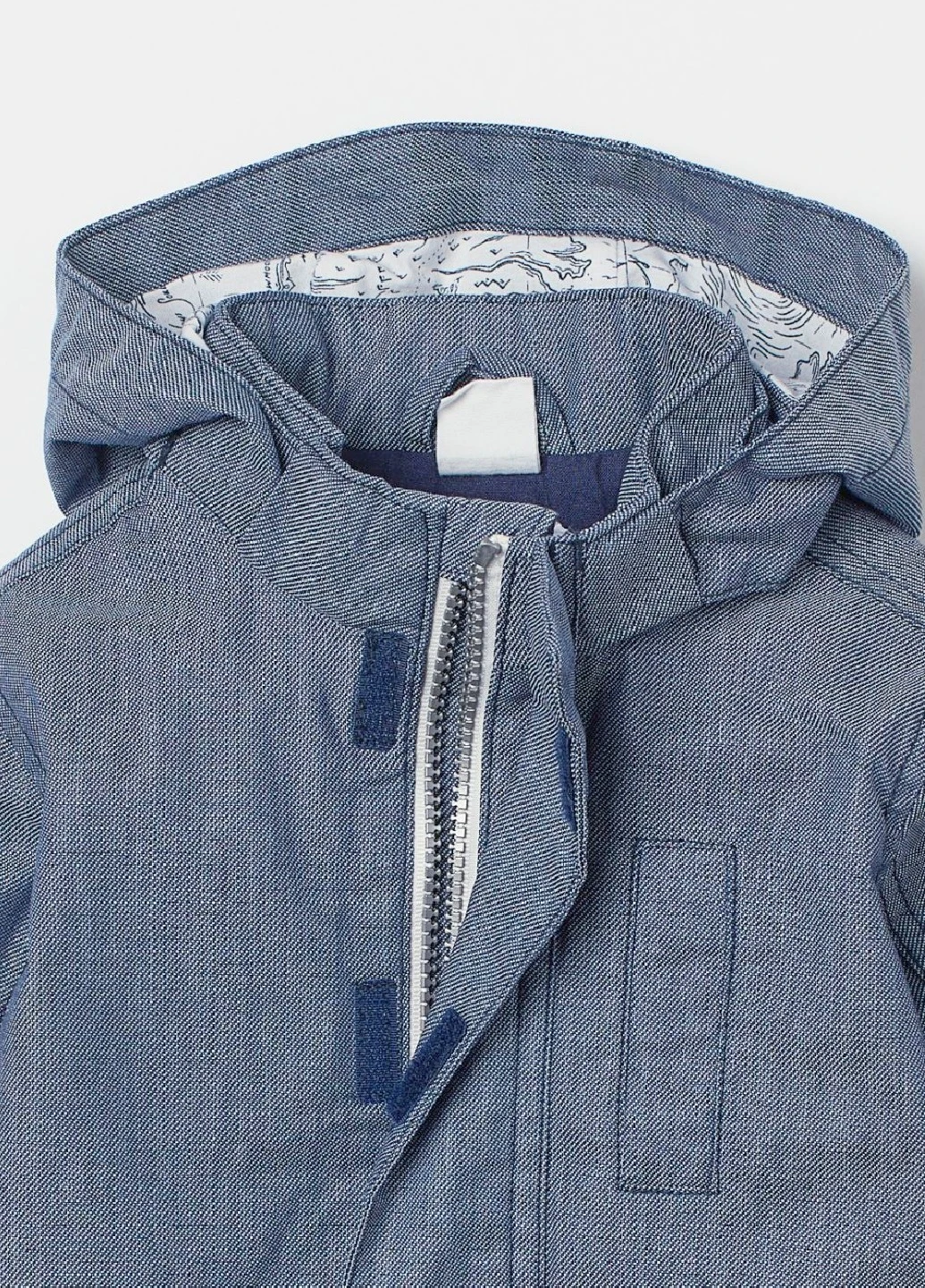 Голубая демисезонная ветровка H&M