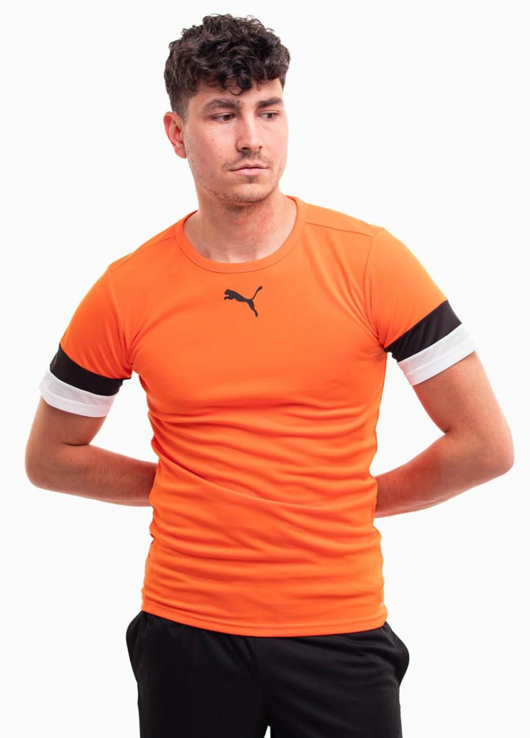 Помаранчева футболка 704932-08 Puma teamRISE Jersey