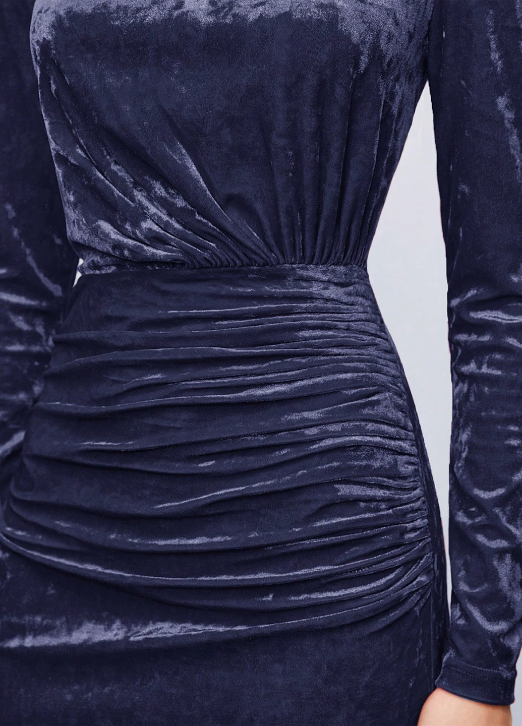 Темно-синее праздничный, кэжуал платье силуэтная SHEIN однотонное