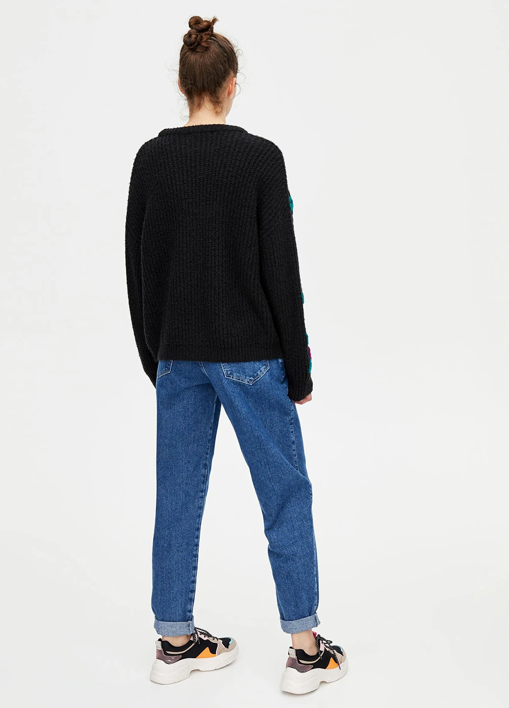 Чорний демісезонний джемпер джемпер Pull & Bear