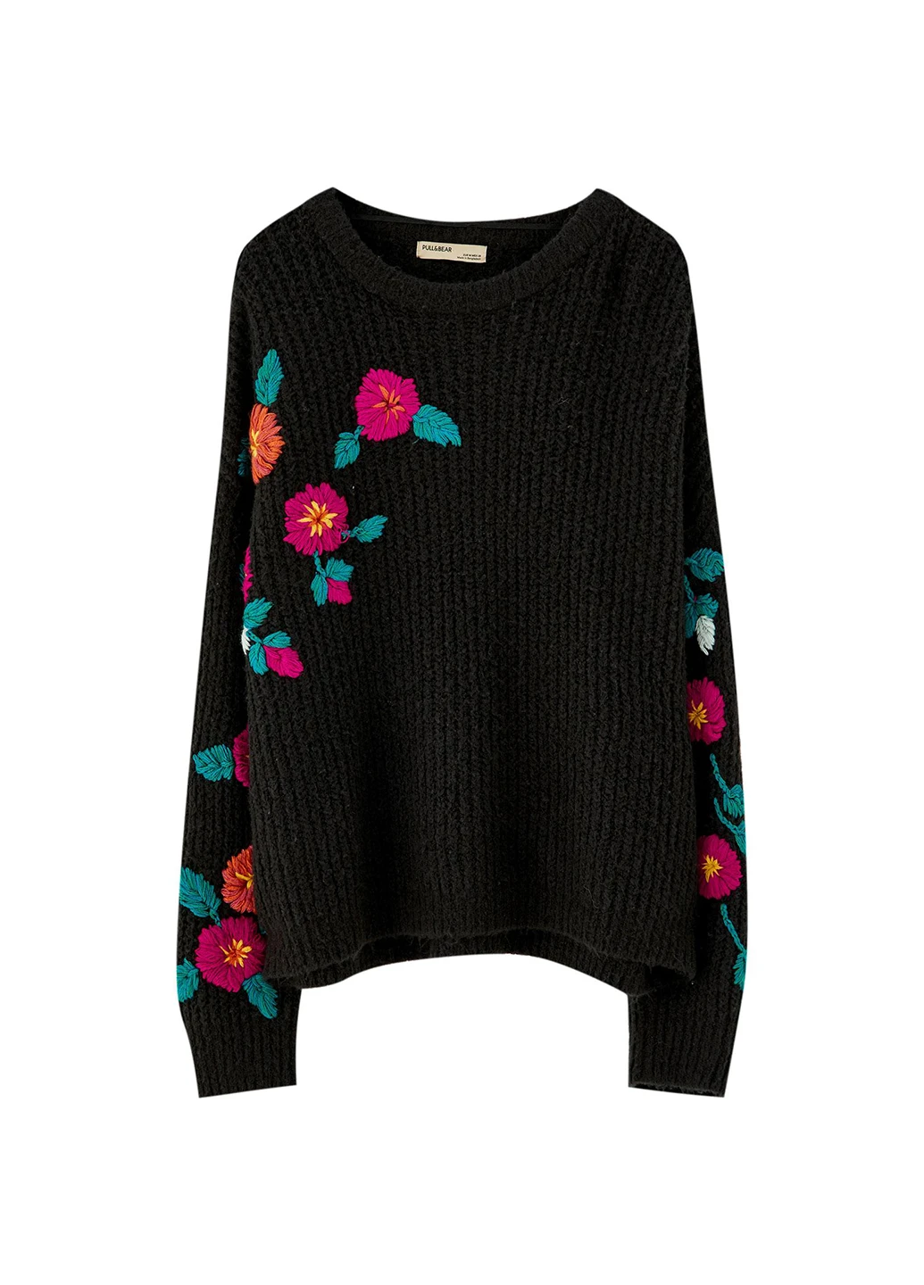 Чорний демісезонний джемпер джемпер Pull & Bear