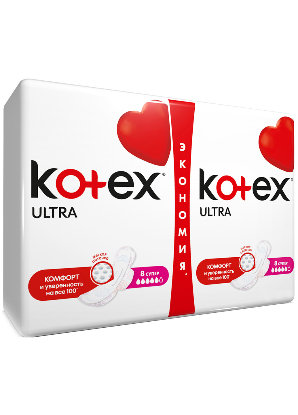 Прокладки коtex ultra dry super duo 16 шт Kotex 5029053542652 (255953554)