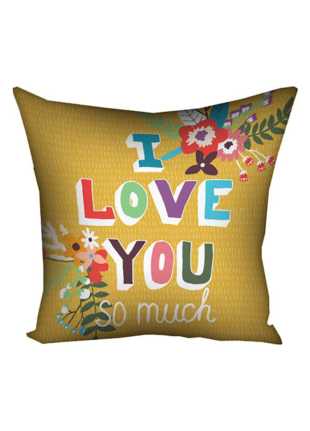Наволочка для подушки I love you so much 30х30 см Presentville (251438314)
