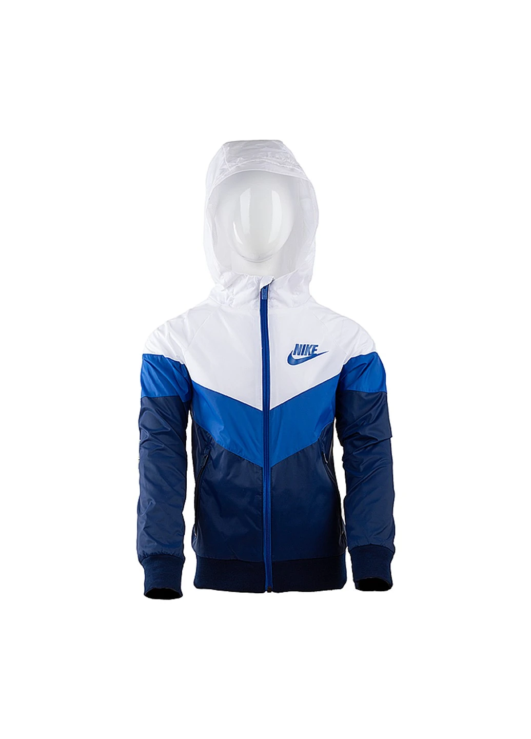 Синяя демисезонная ветровка b nsw wr jkt hd gx qs Nike
