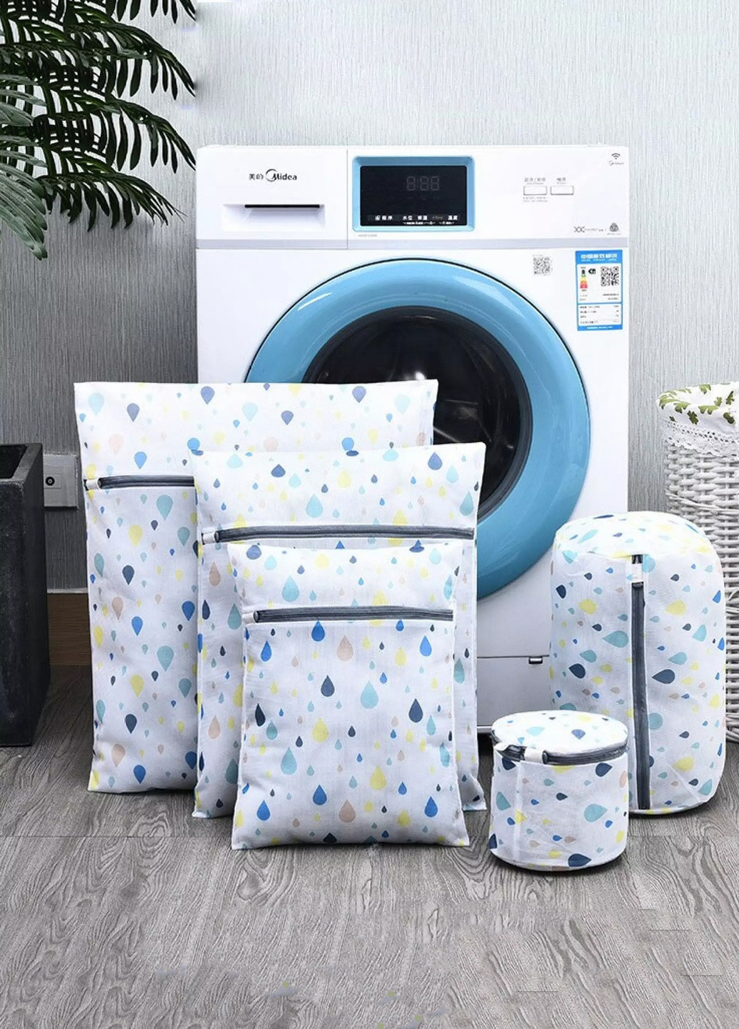 Комплект мішечків для дбайливого прання речей 5 шт (СДС-100-1) No Brand (256537921)