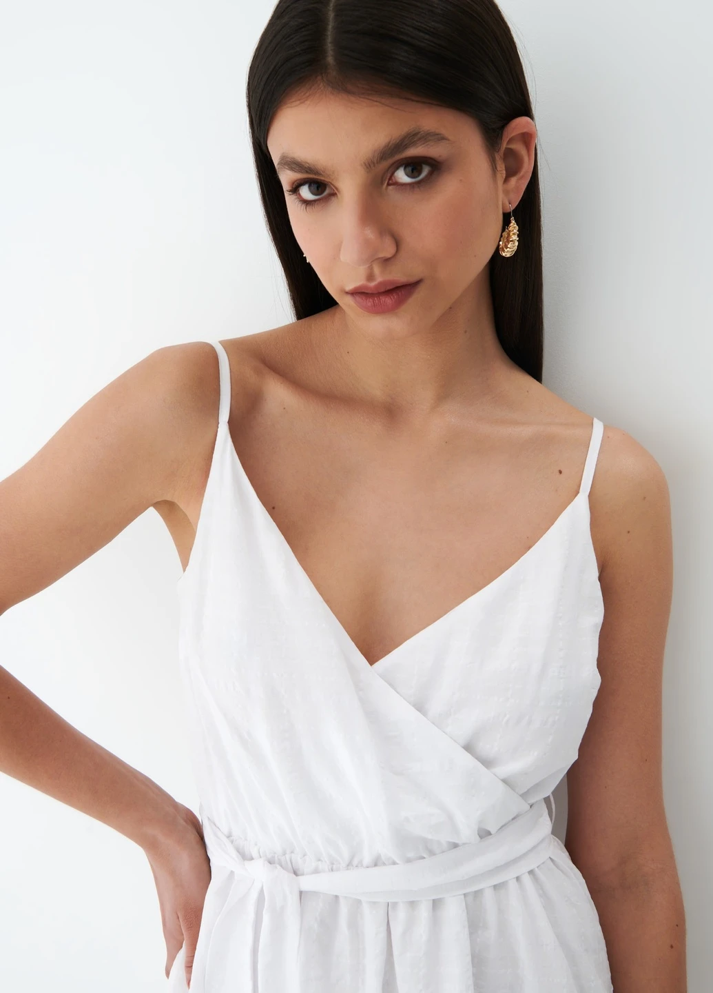 Білий сукня Asos