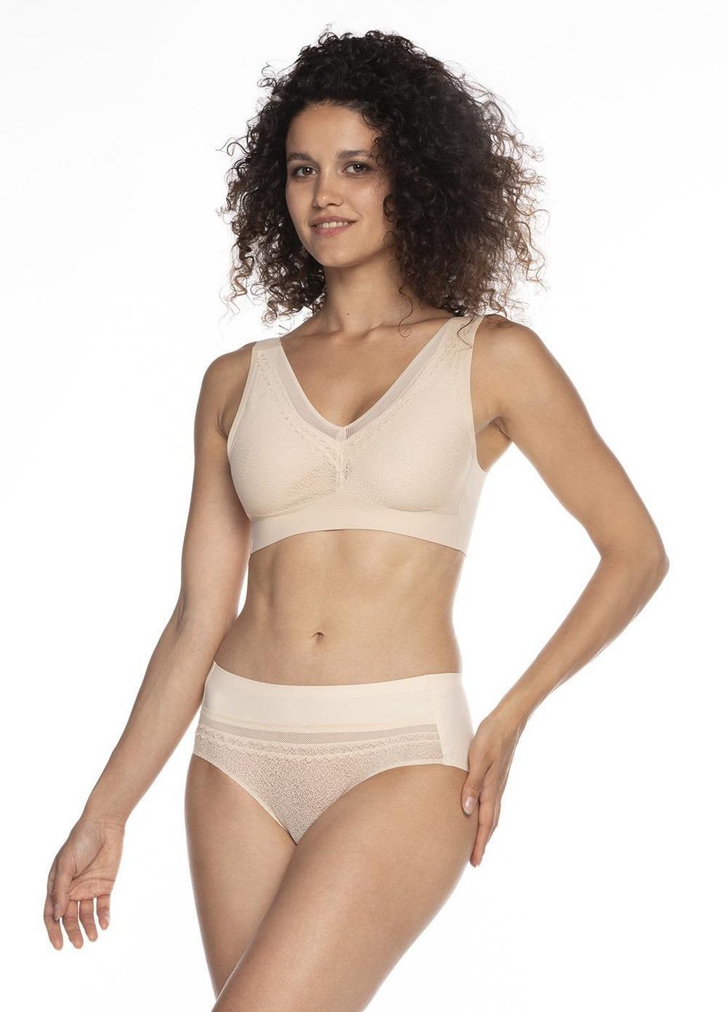 Труси жіночі бікіні XL бежевий POL5014BI-06 Lama (254400772)