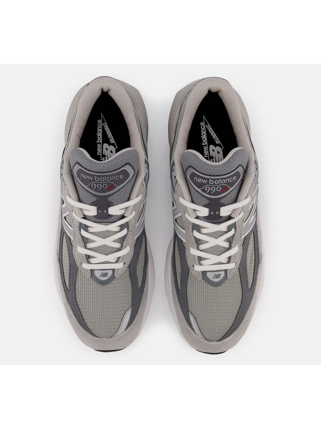 Серые демисезонные кроссовки m990gl6 New Balance 990