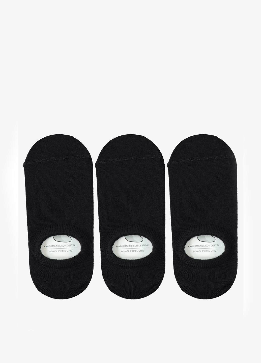 Чорні шкарпетки (3 пари) UNITED4 однотонні (329148613)