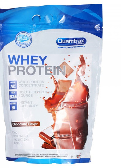 Протеїн Whey Protein 2000g (Chocolate) Quamtrax (254401012)
