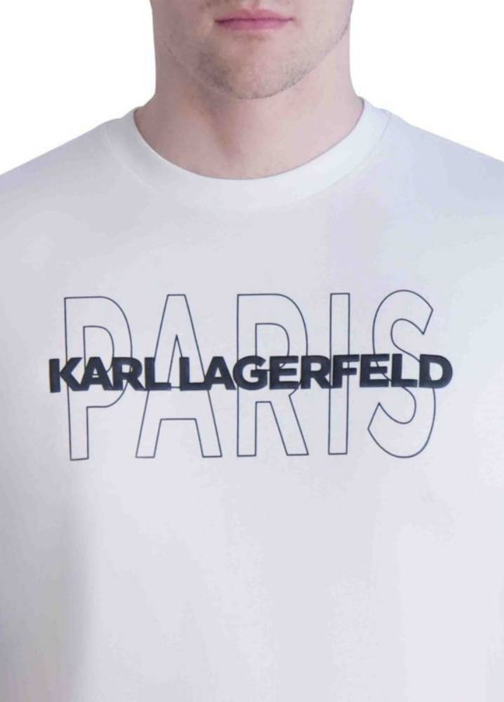 Біла футболка Karl Lagerfeld