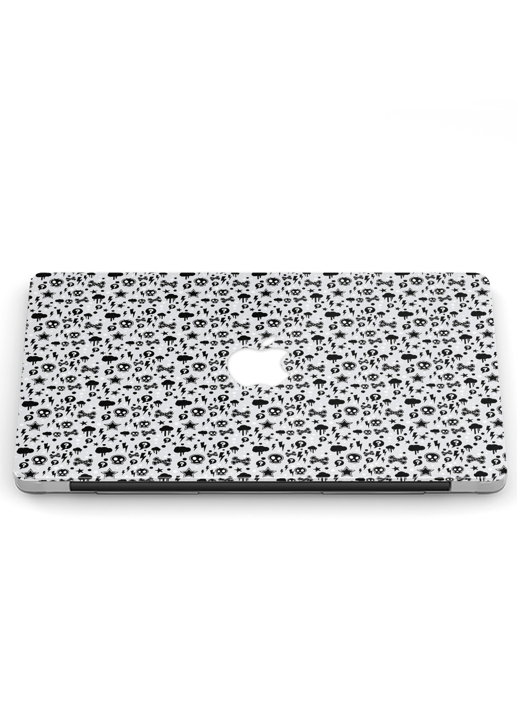Чехол пластиковый для Apple MacBook Pro 16 A2141 Паттерн черепа (Skull pattern) (9494-2449) MobiPrint (218857703)