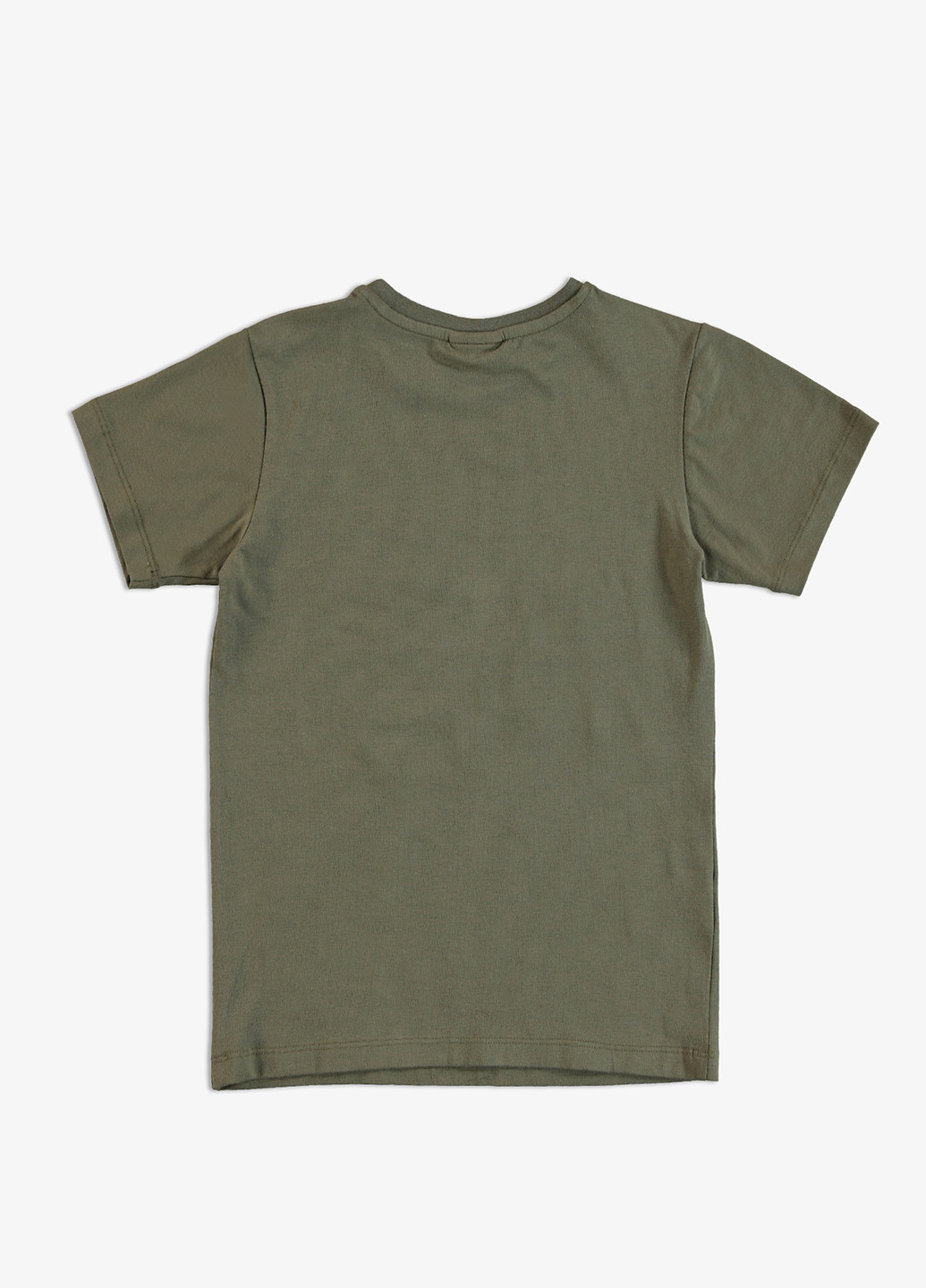 Хаки (оливковая) летняя футболка Lacoste
