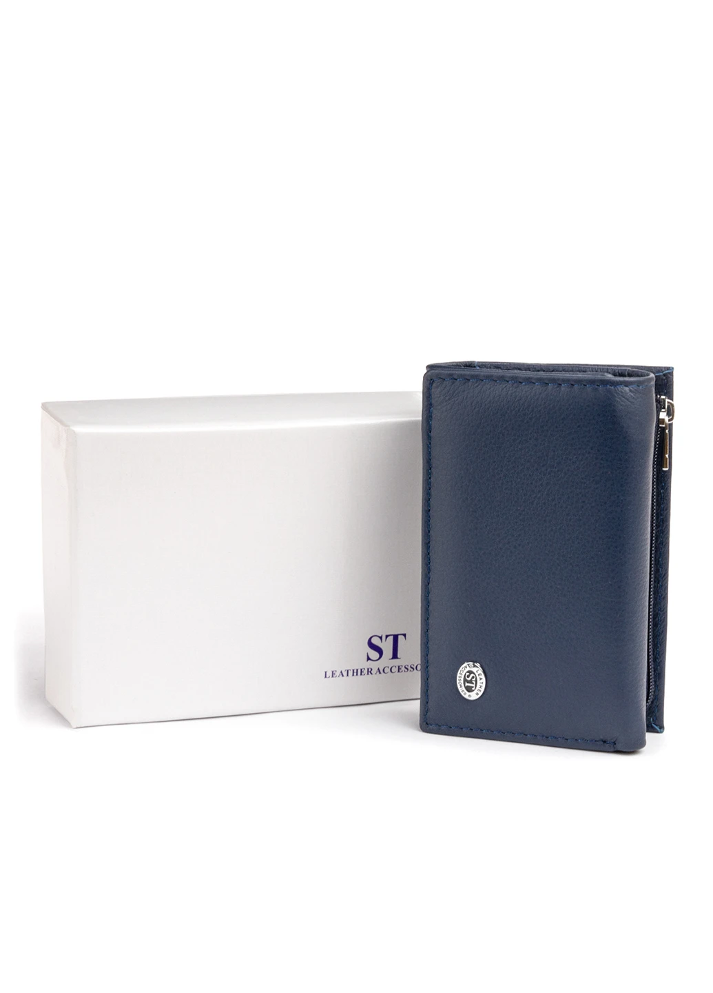 Жіночий шкіряний гаманець 12х7,5х2,5 см st leather (252129893)