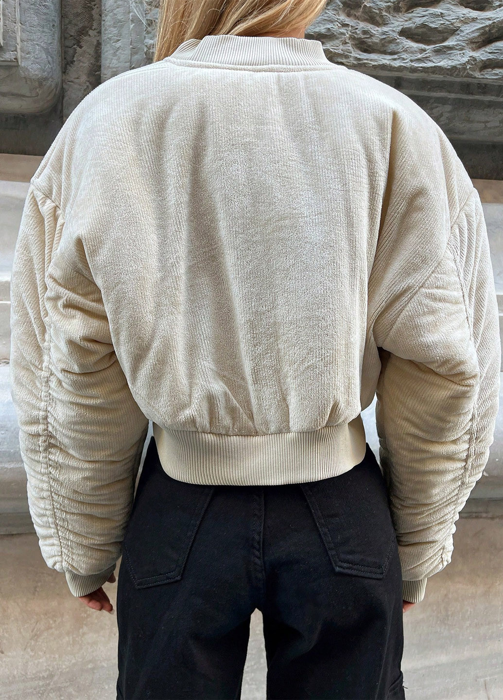 Бомбер SHEIN на молнии (311507660)