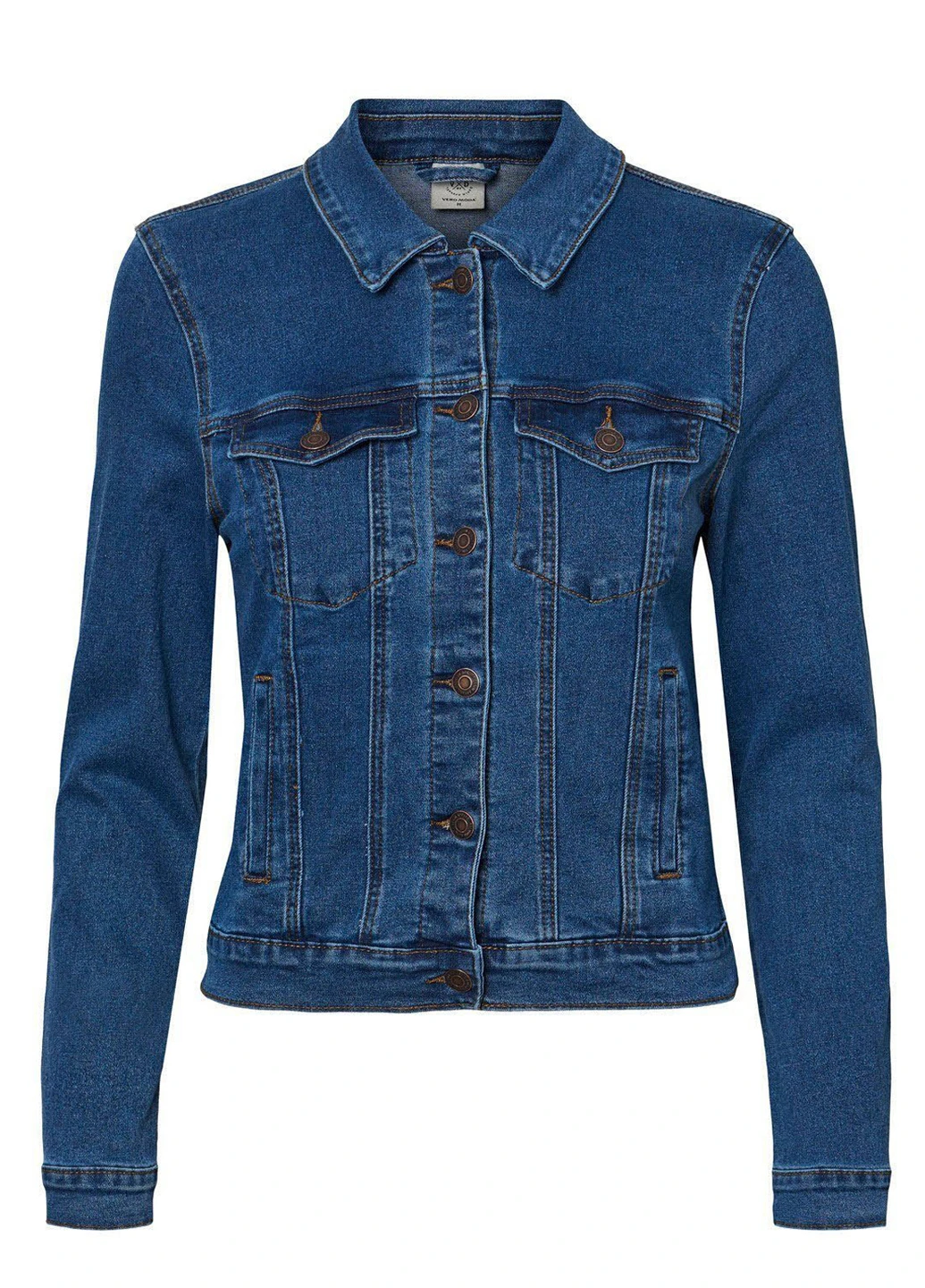 Синяя демисезонная куртка Vero Moda