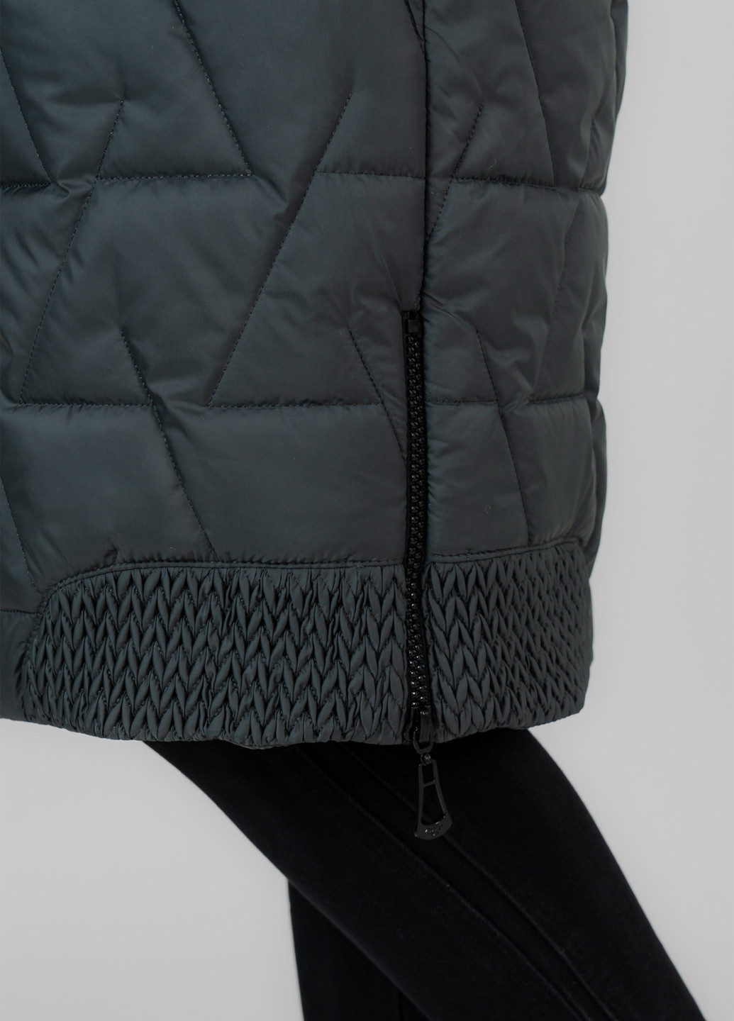 Темно-синее демисезонное Пальто A'll Posa