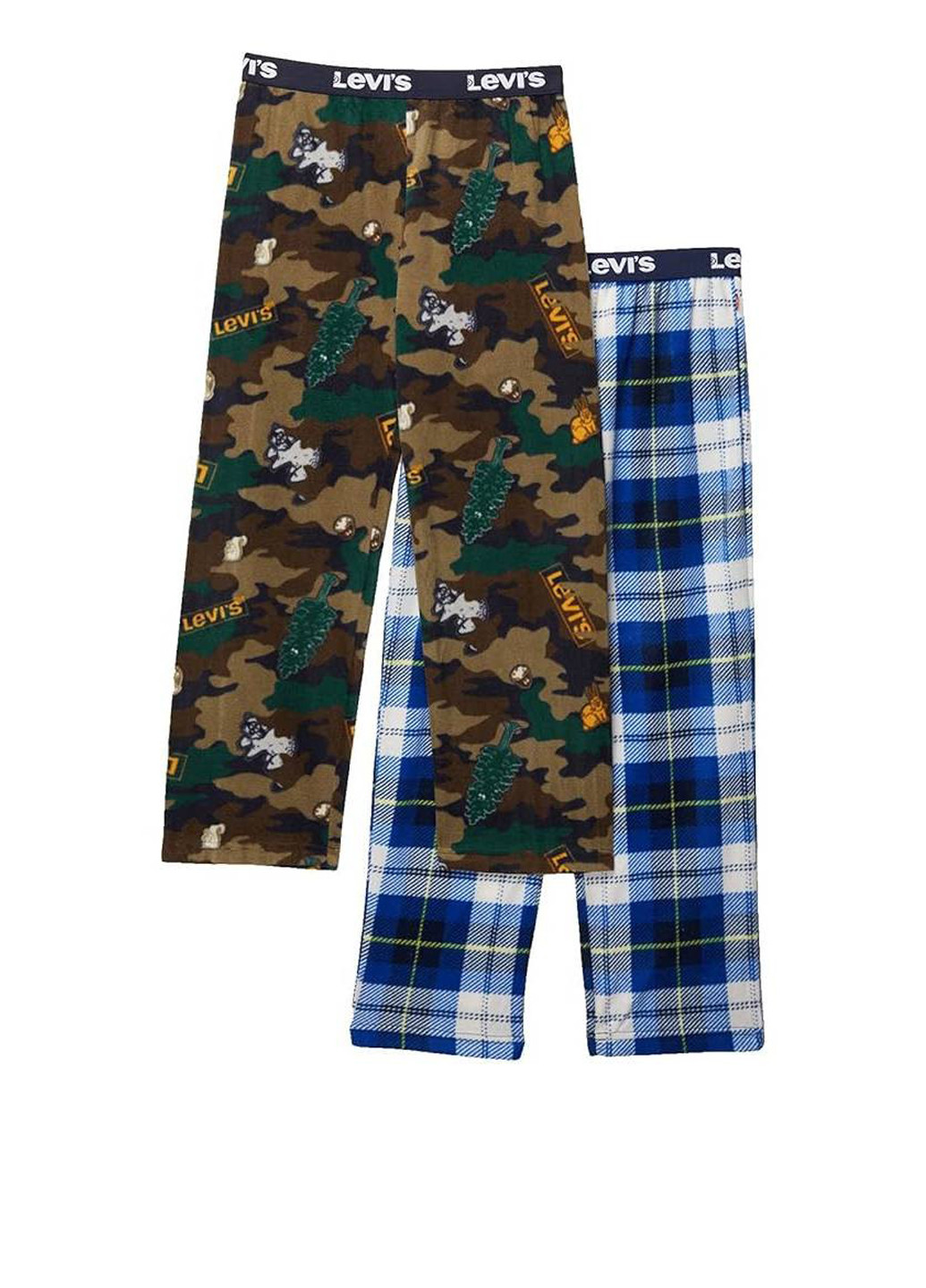 Комбинированные домашние демисезонные брюки прямые Levi's