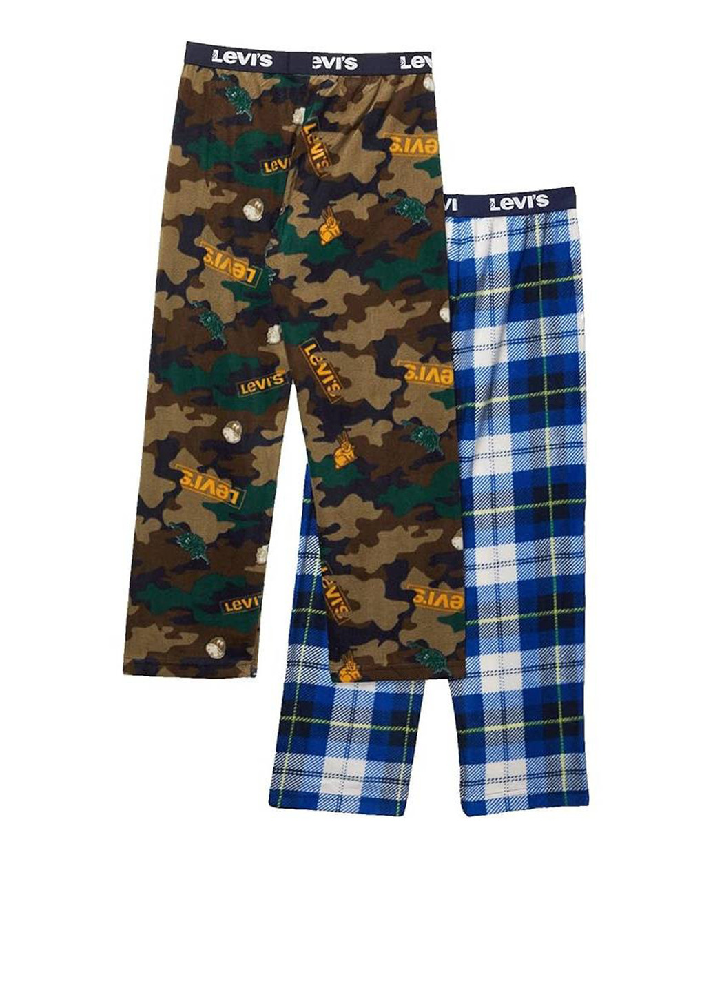 Комбинированные домашние демисезонные брюки прямые Levi's