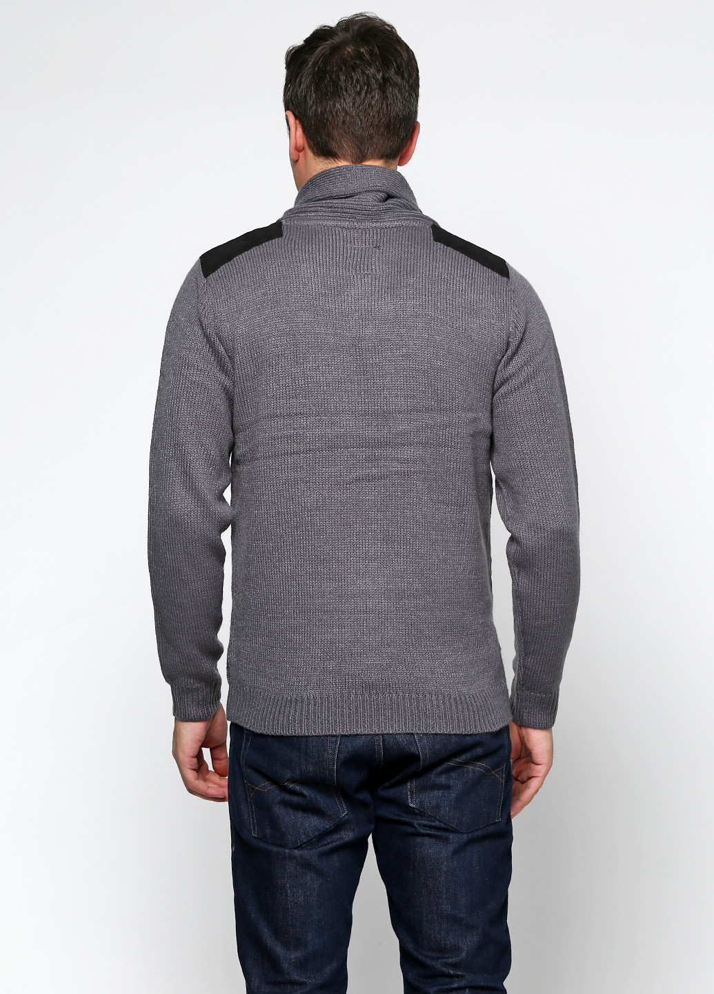 Серый демисезонный пуловер пуловер Fresh