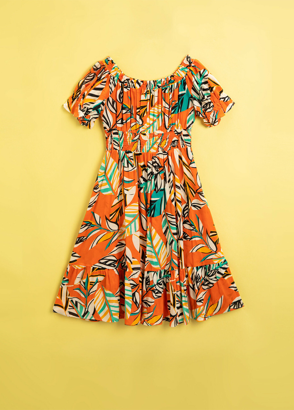 Оранжевое платье KOTON (251792360)