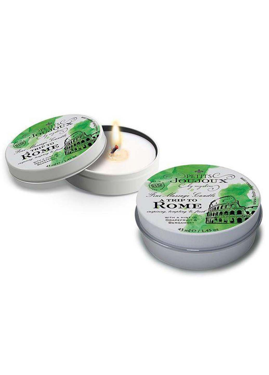 Масажна свічка - Rome Grapefruit and Bergamott 43 мл Petits Joujoux (256170689)