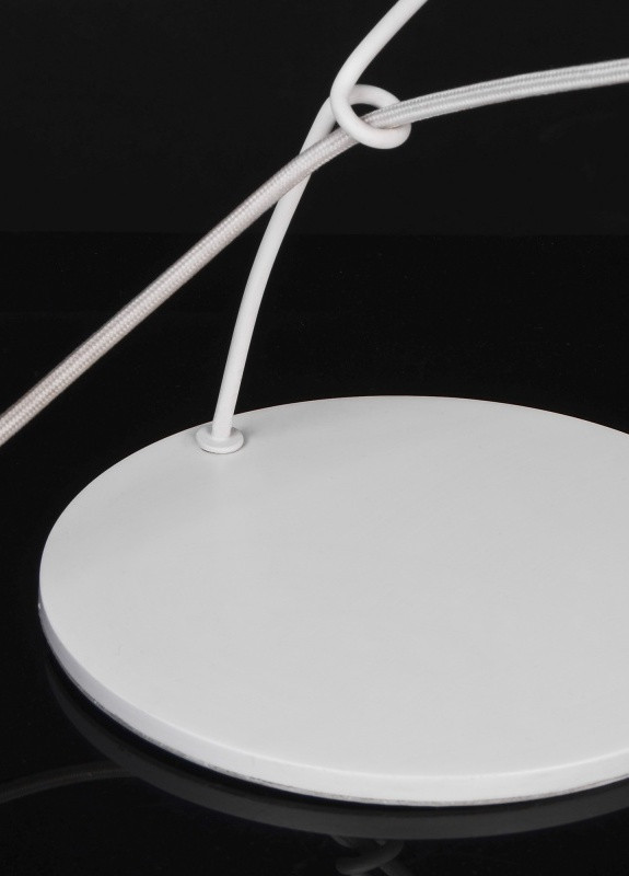 Настільна лампа техно з абажуром BL-103T/1 E27 WHITE Brille (253881653)