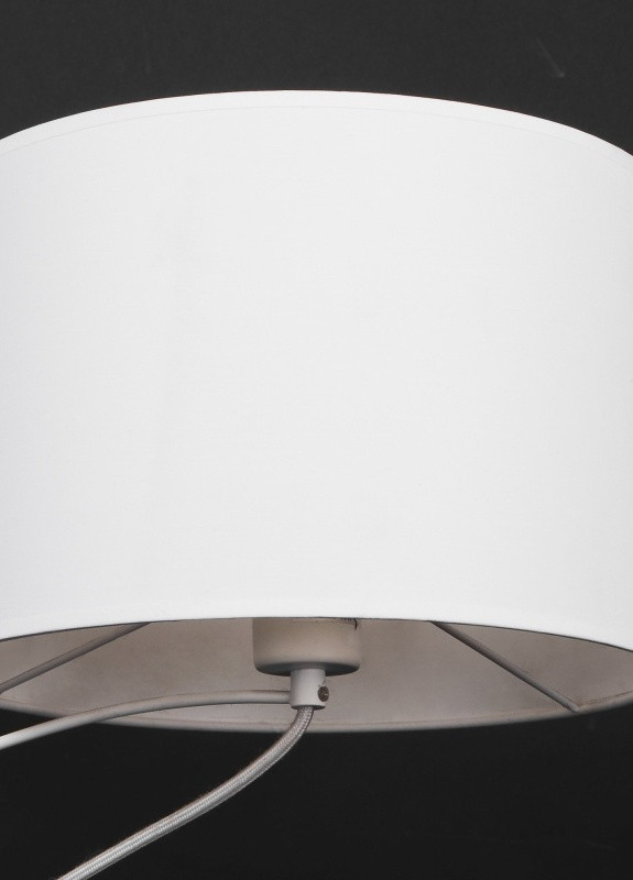 Настільна лампа техно з абажуром BL-103T/1 E27 WHITE Brille (253881653)