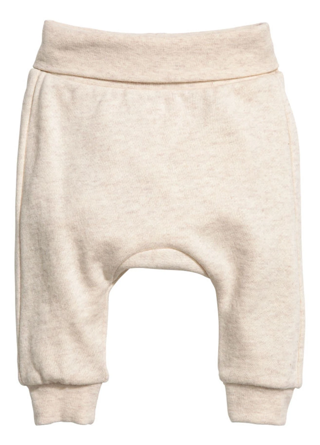 Молочные кэжуал демисезонные брюки H&M