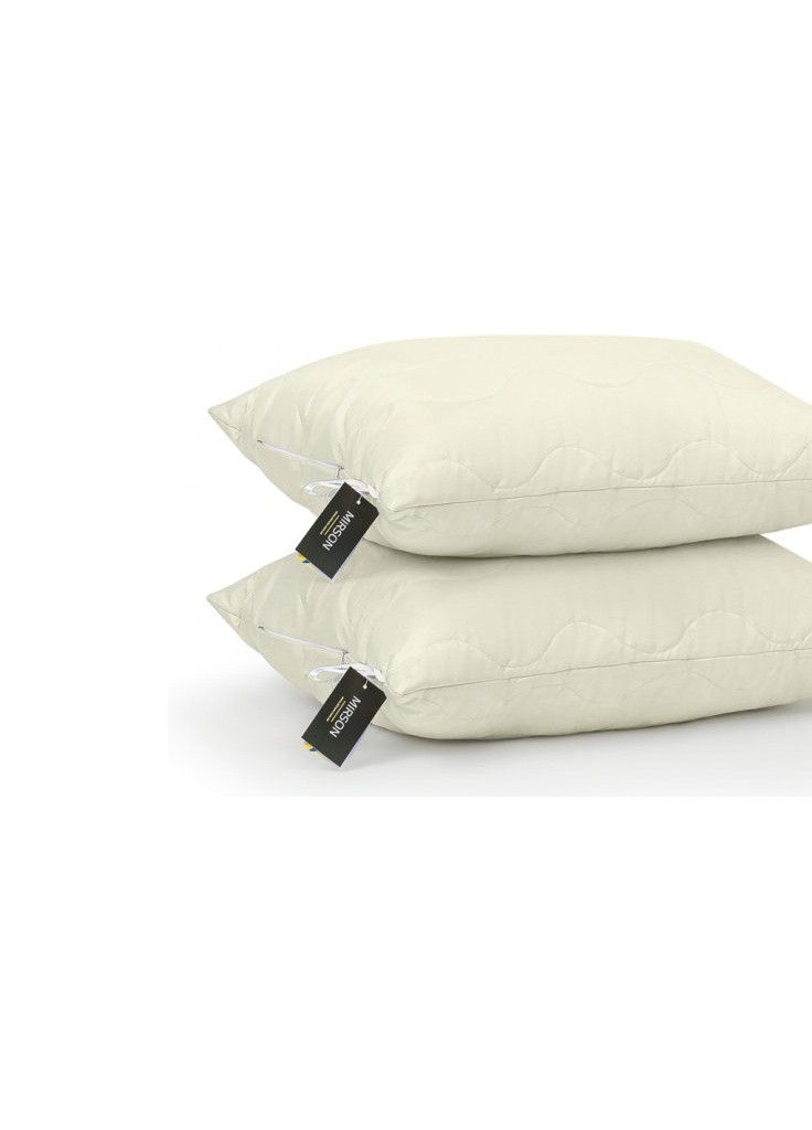 Ковдра Набір бавовняний №1710 Eco Light Creamy Ковдра 172х205+ подушка (2200002656498) Mirson (254071604)
